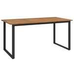 vidaXL Ensemble de salle à manger pour jardin 7 Pièces Beige