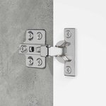 vidaXL Cabinet de salle de bain Gris béton 30 5 x 30 x 195 cm