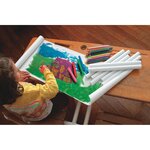 Rouleau Kraft blanc 60g 25x1m - Kraft blanc CLAIREFONTAINE