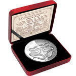 Pièce de monnaie en Argent 5 Dollars g 31.1 (1 oz) Millésime 2025 Mirror Lunar Year MIRROR SNAKE