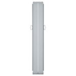 vidaXL Auvent latéral rétractable Rouge 140x600 cm