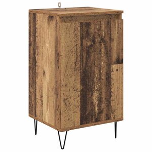 vidaXL Buffet Bois ancien 40 x 35 x 70 cm Bois d'ingénierie