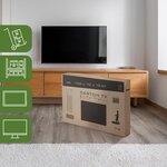 Pack and Move - Carton de protection pour TV - Déménagement écran plat - 100 x 15 x 70 cm - Carton renforcé