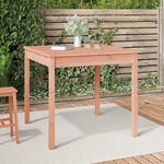 vidaXL Table de jardin 82 5x82 5x76 cm bois massif de douglas