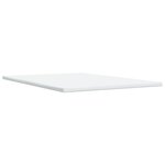 vidaXL Sommier à lattes de lit avec matelas Gris clair 140x190cm Tissu