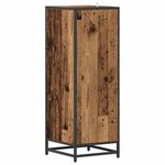 vidaXL Cabinet de salle de bain Bois ancien 35 x 37.5 x 100 cm