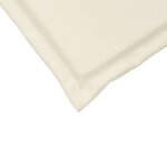 vidaXL Coussins de siège de jardin lot de 2 crème 45x45x2 cm carré