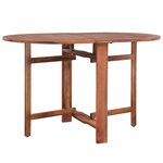 vidaXL Table de jardin 120 x 70 x 74 cm Bois d'acacia massif