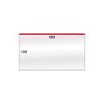 Gaines de protection 180 x 100 mm pour enveloppes premier jour.