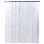 vidaXL Films pour fenêtre 2 Pièces dépoli motif de bambou PVC