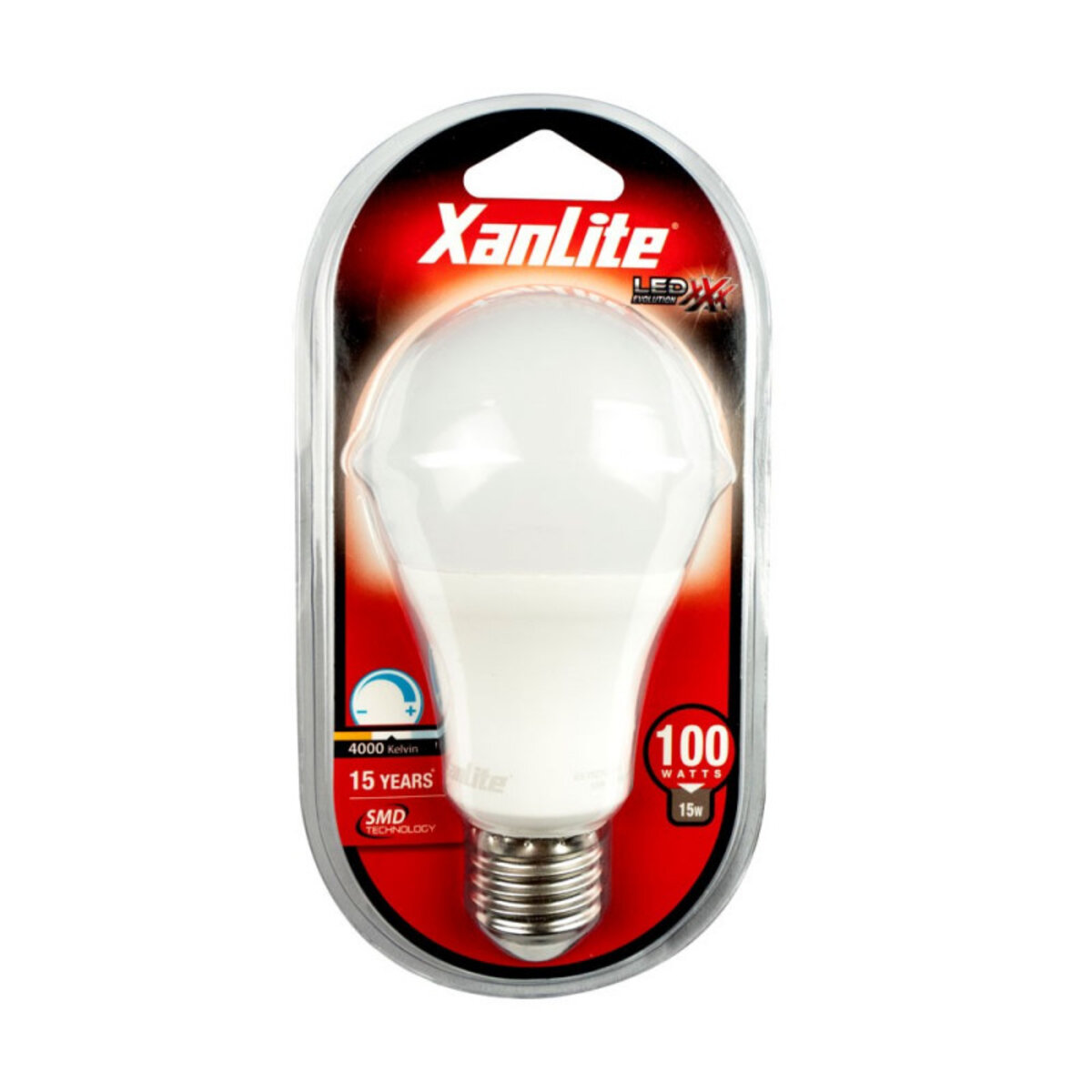 Xanlite - Ampoule LED A70, culot E27, 15W cons. (100W eq.), lumière blanc  froid - ME1521GPW