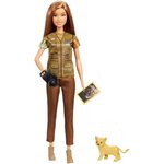 BARBIE Métiers National Geographic Journaliste Photo - GDM46 - Poupée Mannequin - 3 ans et +