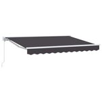 vidaXL Cadre d'auvent Anthracite 250 x 200 cm