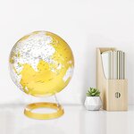 Globe terrestre lumineux Light & Colour Ø 30 cm - Metal Charbon