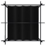 vidaXL Tonnelle de jardin avec toit rétractable 3x3 m Anthracite