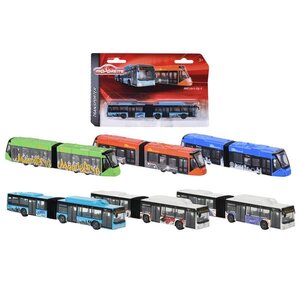 Majorette transporter pack bus et tram 705515