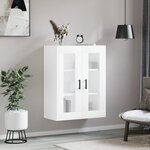 vidaXL Armoire murale blanc 69 5x34x90 cm