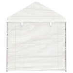 vidaXL Belvédère avec toit blanc 2 28x2 23x2 69 m polyéthylène