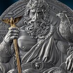 Pièce de monnaie en Argent 3000 Francs g 93.3 (3 oz) Millésime 2025 Great Greek Mythology ZEUS