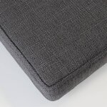 Germania Coussin de siège 36x89x5 cm Anthracite