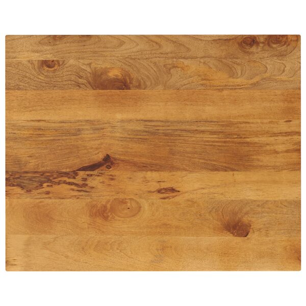vidaXL Dessus de table 90x80x3 8 cm rectangulaire bois massif manguier