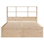 vidaXL Cadre de lit sans matelas 120x190 cm bois de pin massif