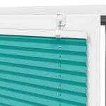 vidaXL Store plissé vert pétrole 100x200cm largeur du tissu 99 4 cm