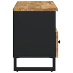 vidaXL Meuble TV 100x33x46 cm bois de manguier et d'ingénierie
