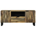 vidaXL Unites TV avec tiroir Marron 105 x 33 x 46 cm Bois d'ingénierie