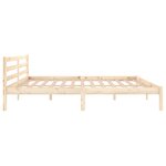 vidaXL Cadre de lit sans matelas bois massif de pin 200x200 cm
