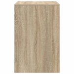 vidaXL Bureau Chêne sonoma 60 x 50 x 76 cm Bois d'ingénierie