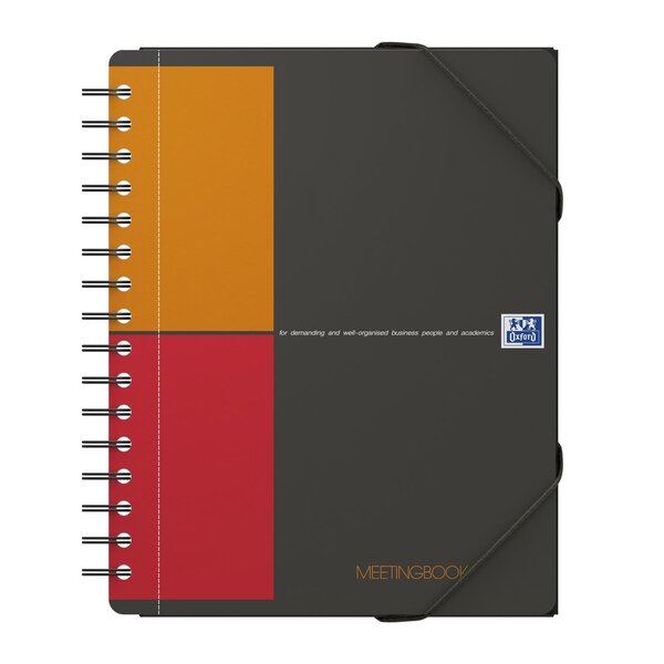 MEETINGBOOK A5+ 90g 100 pages petits carreaux OXFORD