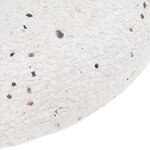 vidaXL Base de parasol pour poteaux de 37/42/52/58mm en béton blanc 20 kg