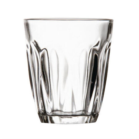 Gobelet à eau en verre trempé 200 ml - lot de 12 - olympia -  - verre trempé x90mm