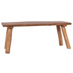 Banc banquette de jardin 120 cm bois de teck solide 02_0010525