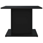 vidaXL Table basse noir 55 5x55 5x40 cm bois d'ingénierie