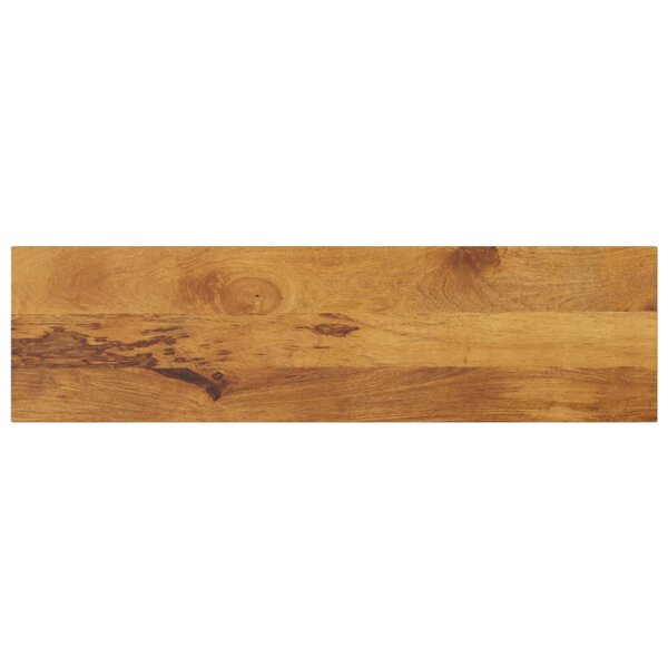 vidaXL Dessus de table 100x30x2 5cm rectangulaire bois massif manguier
