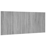 vidaXL Tête de lit Sonoma gris 200x1 5x80 cm Bois d'ingénierie