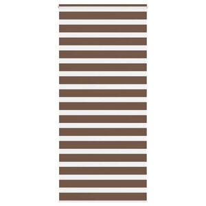 vidaXL Store zèbre marron 95x230 cm largeur du tissu 90 9 cm polyester