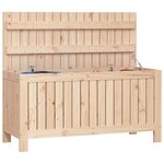 vidaXL Boîte de rangement de jardin 108x42 5x54 cm Bois massif de pin