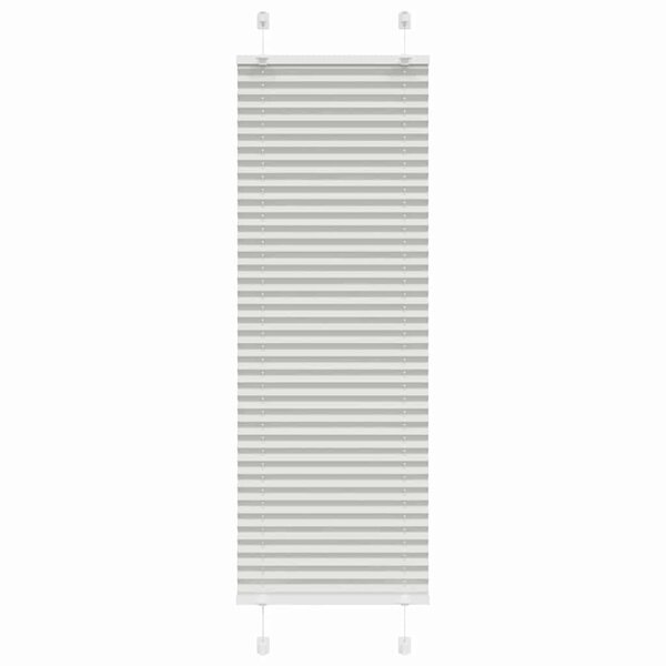 vidaXL Store plissé gris clair 45x150 cm largeur du tissu 44 4 cm