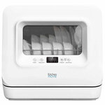 Mini lave vaisselle compact washclean blanc abs 3 couverts