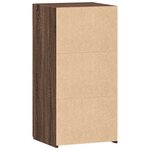 vidaXL Buffet chêne marron 45x42 5x93 cm bois d'ingénierie