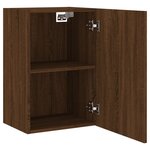vidaXL Meubles TV muraux 2 Pièces chêne marron 40 5x30x60 cm