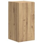 vidaXL Ensemble meuble TV 4 Pièces Chêne artisanal Bois d'ingénierie