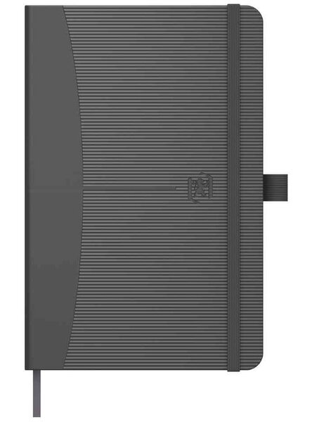 Carnet de notes Signature, A5, ligné, gris OXFORD