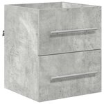 vidaXL Cabinet de salle de bain 41 x 38.5 x 48 cm Bois d'ingénierie