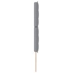 vidaXL Tête de lit Hauteur réglable Manuel Gris clair 200 cm tissu