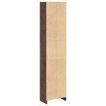 vidaXL Bibliothèque chêne marron 40x24x176 cm bois d'ingénierie