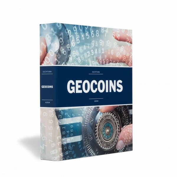 Album illustré pour géocoins et TB avec 5 recharges.